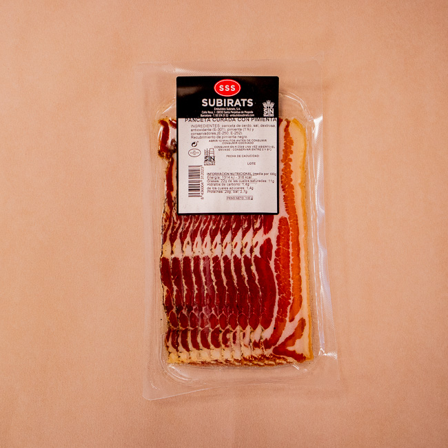 Panceta con Pimienta (100 g) Subirats