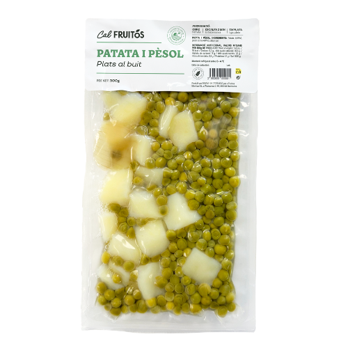 Patata i Pèsol Cuita (300 g) Cal Fruitós
