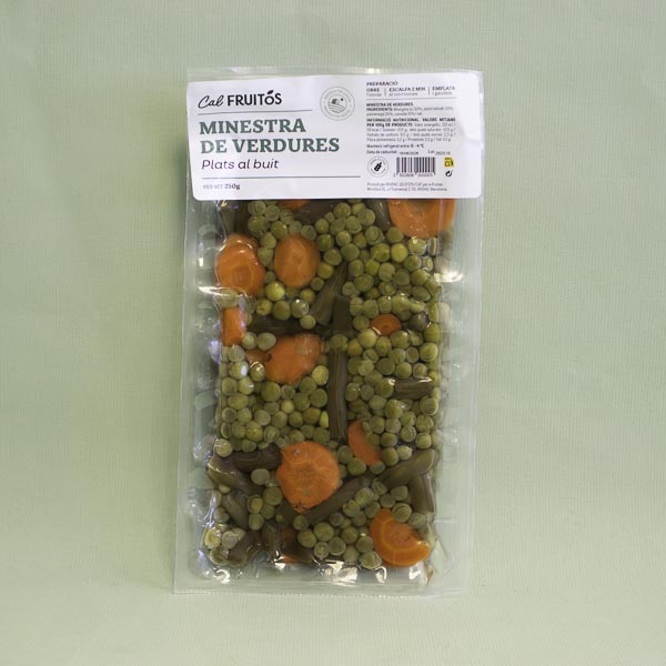 Minestra Cuita Verdures (250 g) Cal Fruitós 