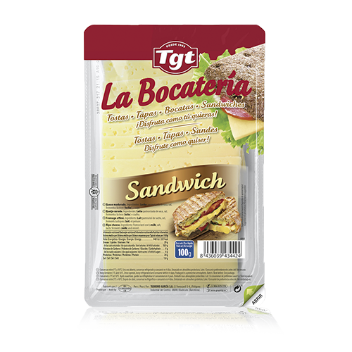  Queso Sandwich Lonchas (100 g) La Bocateria