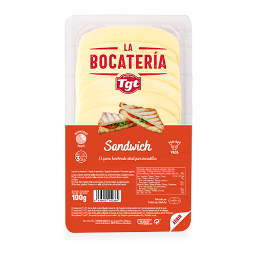 Formatge Sandwich Rodanxes (100 g) La Bocateria