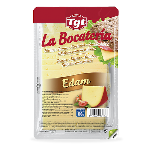 Queso Edam Lonchas (100 g) La Bocatería