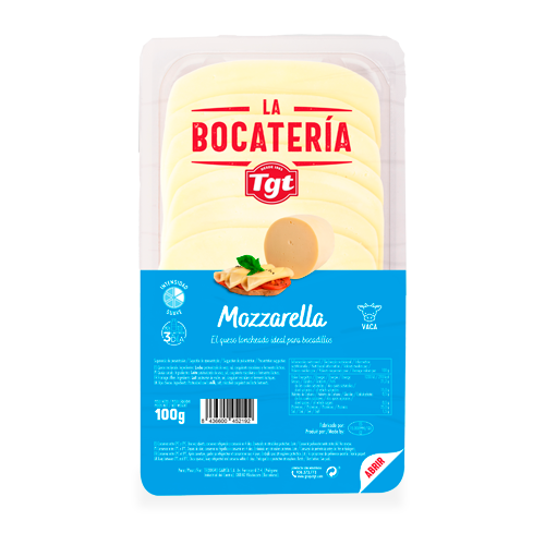 Formatge Mozzarella Rodanxes (100 g) La Bocateria