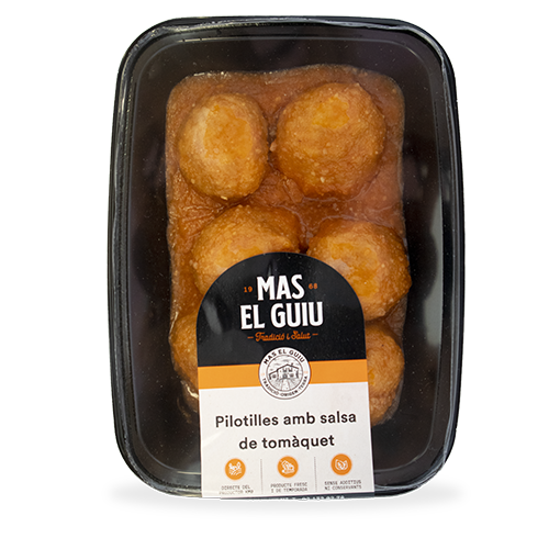 Pilotilles amb salsa de Tomàquet (280 g) Mas el Guiu 