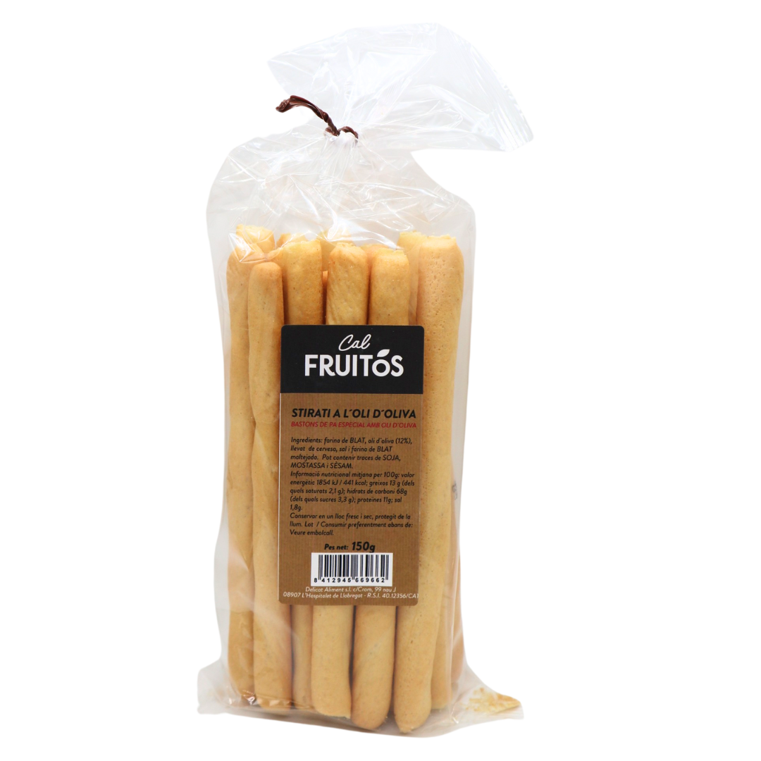 Bastons Stirati amb Oli d'Oliva (150 g) Cal Fruitós