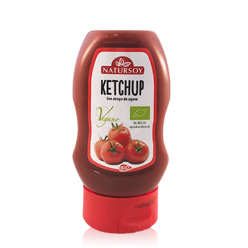 Ketchup amb Xarop d'Atzavara (300 g) Natursoy