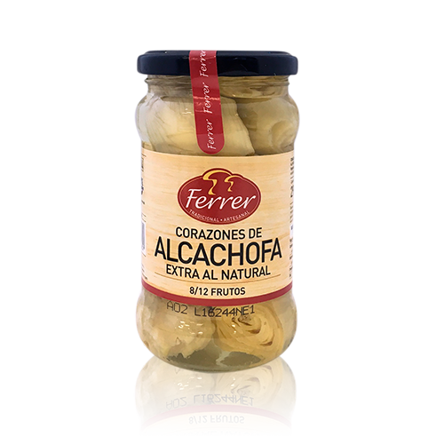 Corazones de Alcachofa Extra (290 g) Ferrer 