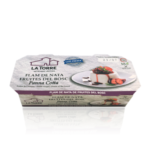 Flam de Nata Fruits del Bosc 2x120 g