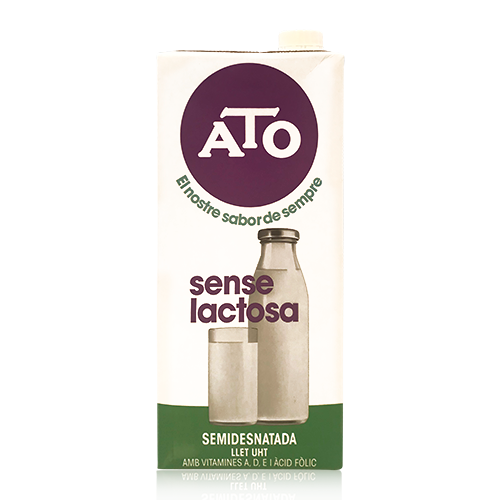 Llet Sense Lactosa Semi (1 l) Ato 