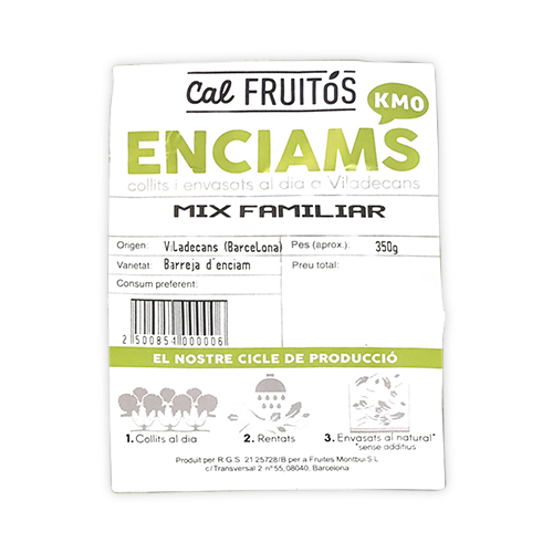Ensalada Mix Familiar (350 g) Cal Fruitós 