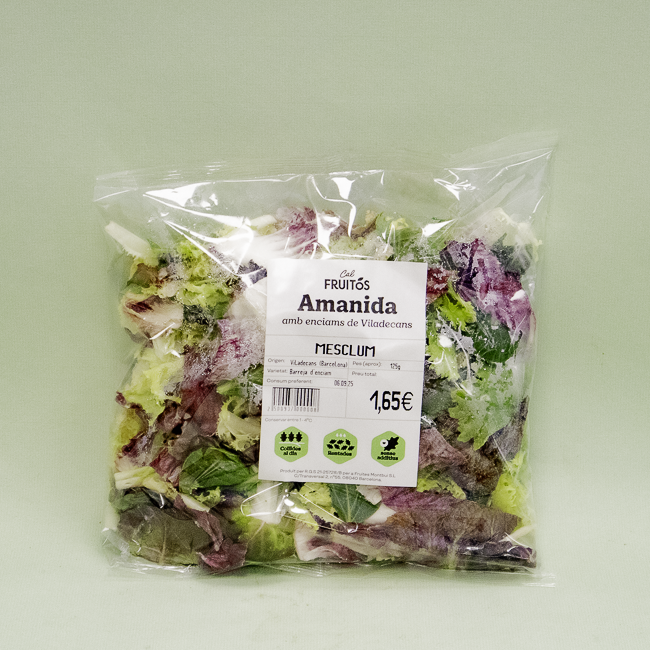 Ensalada  Mezclum (125 g) Cal Fruitós 