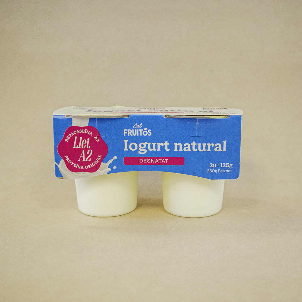 Yogur Desnatado (2x125 g) Cal Fruitós