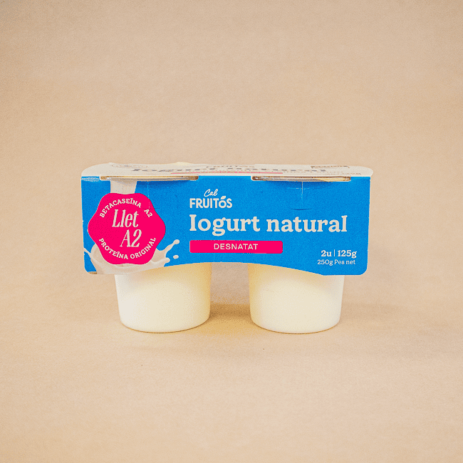 Yogur Desnatado (2x125 g) Cal Fruitós