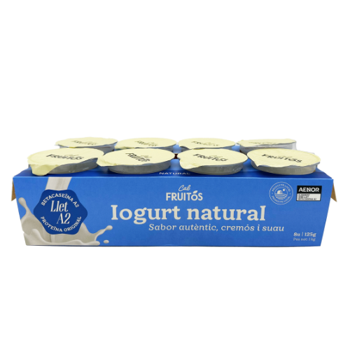 Yogur Natural (8x125 g) Cal Fruitós