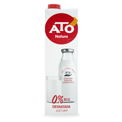 Leche Desnatada Natura Brick (1 l) Ato 