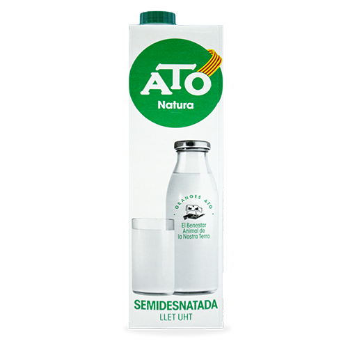 Leche Semi Natura Brick (1 l) Ato 