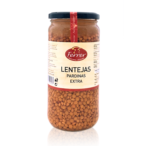 Llenties Pardina Extra 540g Ferrer