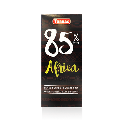 Xocolata Negra 85% Àfrica s/g Torras