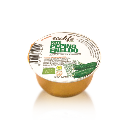Paté de Cogombre amb Anet Bio (50 g) Ecolife