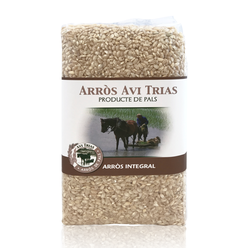 Arròs Integral de Pals (1 kg) Avi Trias 