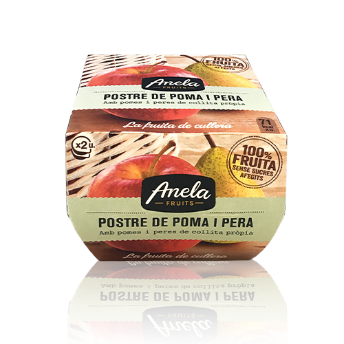 Postre Pera Poma Anela