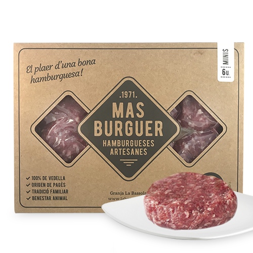 Hamburguesa Mini (6x40 g) Bassola