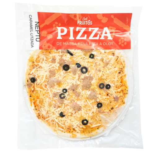 Pizza Neptú Caramel·litzada 30cm 330g Cal Fruitós 