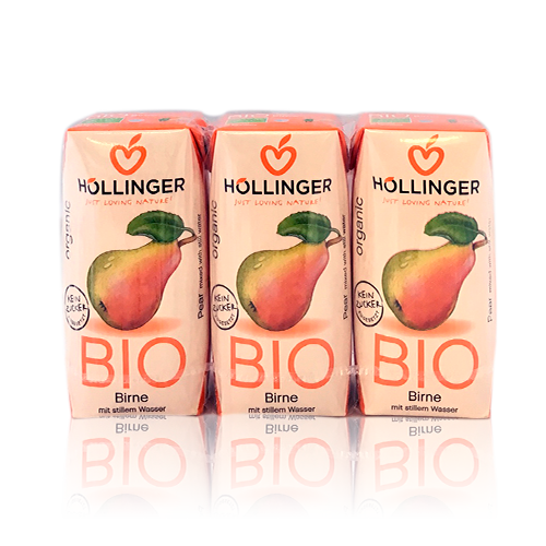 Suc de Pera Bio (3x200 ml) Hollinger