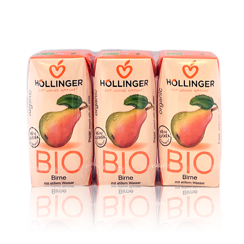 Zumo de Pera Bio (3x200 ml) Hollinger