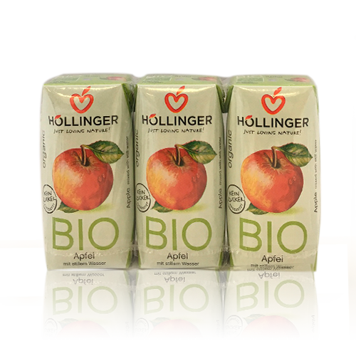 Suc de Poma Bio (3x200 ml) Hollinger