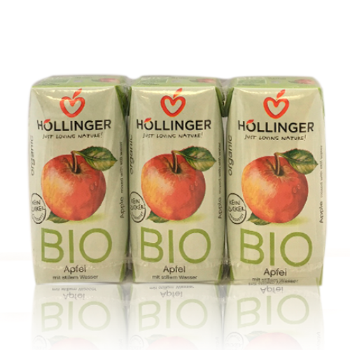 Suc de Poma Bio (3x200 ml) Hollinger