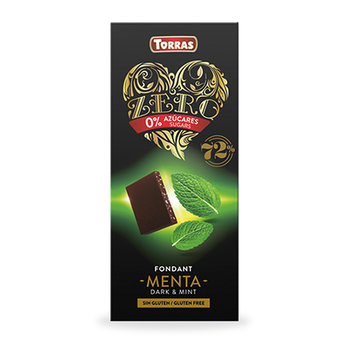 Xocolata Negra de Menta Zero (100 g) Torras