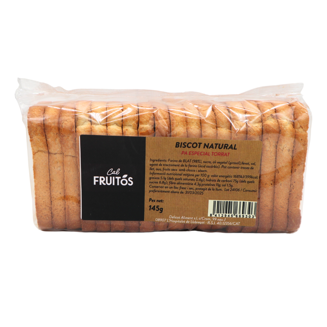 Biscot Natural (150 g) Cal Fruitós