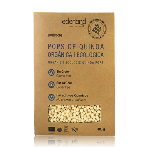 Cereals de Quinoa Ecològica Pop (400 g) Ederland