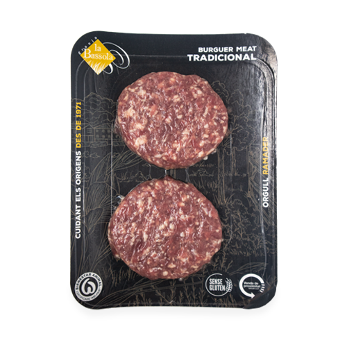 Hamburguesa Tradicional (2x120 g) La Bassola