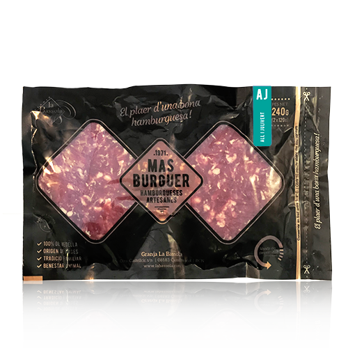 Hamburguesa Ajo y Perejil (2x120 g) La Bassola