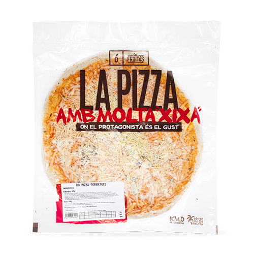 Pizza Formatge 30cm (350 g) Cal Fruitós