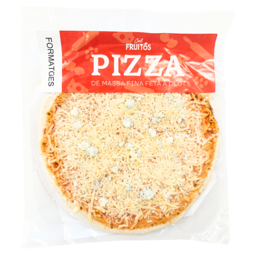 Pizza Formatge 30cm (350 g) Cal Fruitós