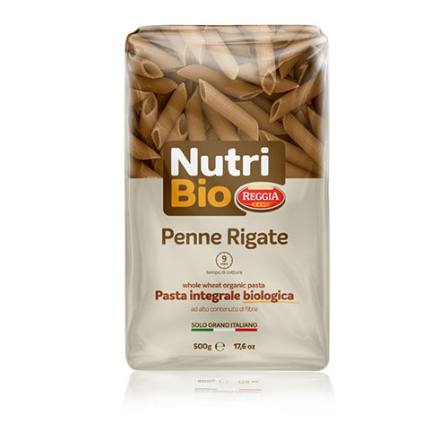 Penne Rigate Integral (500 g) Nutribio 