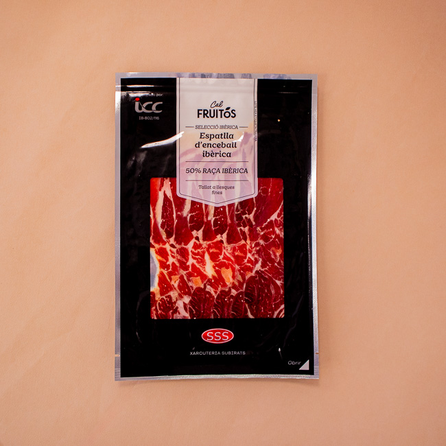 Espatlla Ibèrica Enceball (100 g) Subirats 