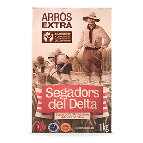 Arròs Extra 1kg Segadors del Delta 