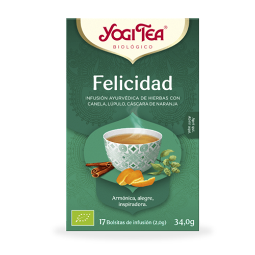 Infusió Felicitat Yogi Tea