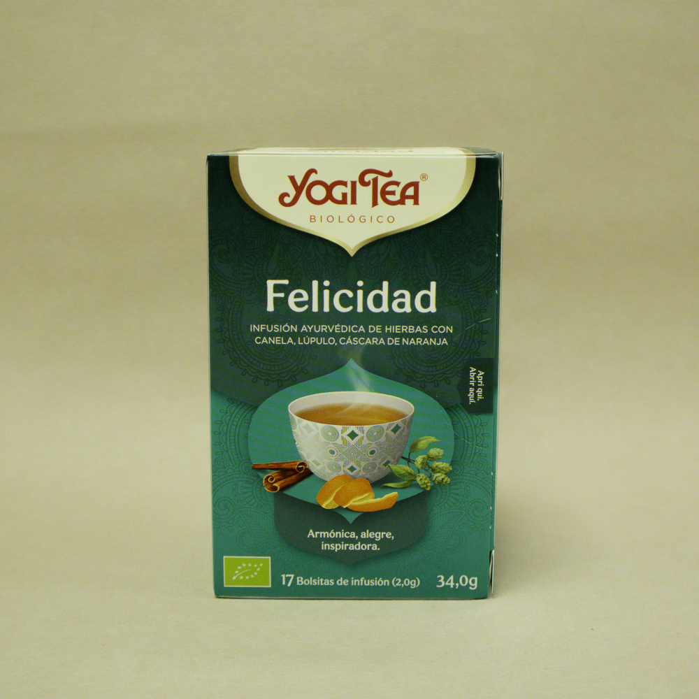 Infusió Felicitat Yogi Tea