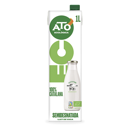 Llet Ecològica Semi Brick (1 l) Ato 