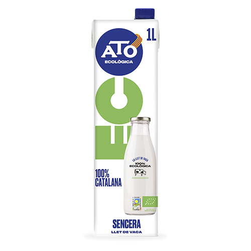 Leche Ecológica Entera Brick (1 l) Ato 