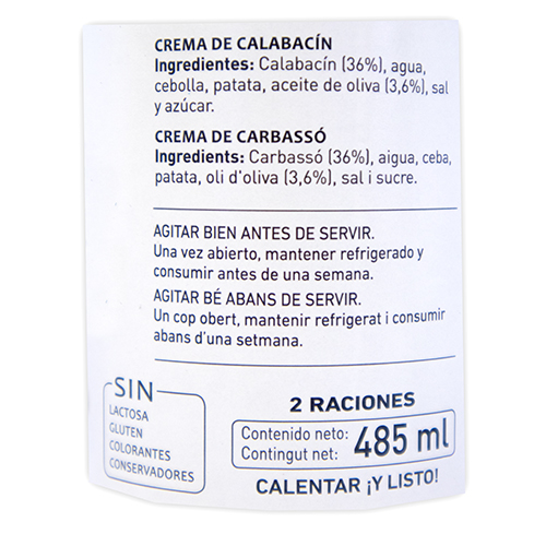 Crema Calabacín (485 ml) Ferrer