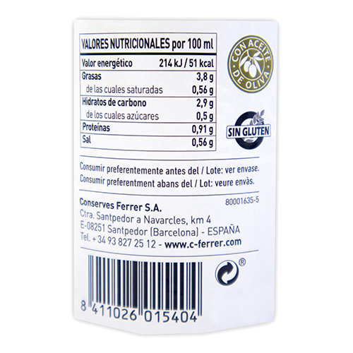 Crema Calabacín (485 ml) Ferrer