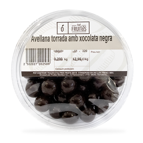 Avellana Torrada amb Xocolata Negra Safata (200 g)