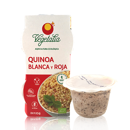 Quinoa Blanca i Vermella Ecològica Got (2x125 g) Vegetalia