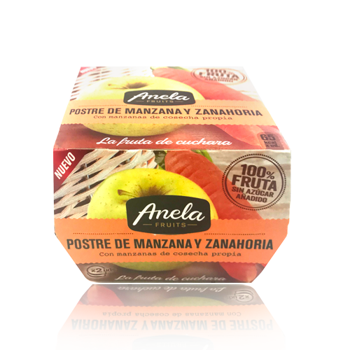 Postre Poma Pastanaga Anela